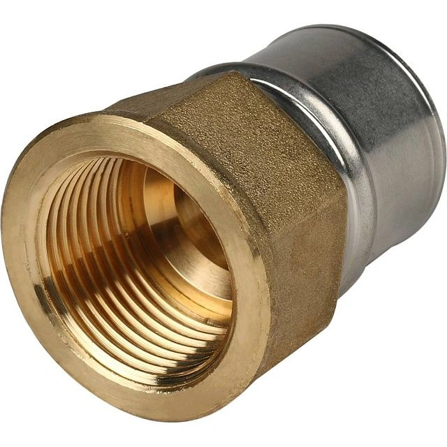 Муфта 32х1" ВР латунь пресс Stout