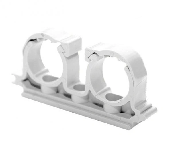 Опора двойная 20 белая