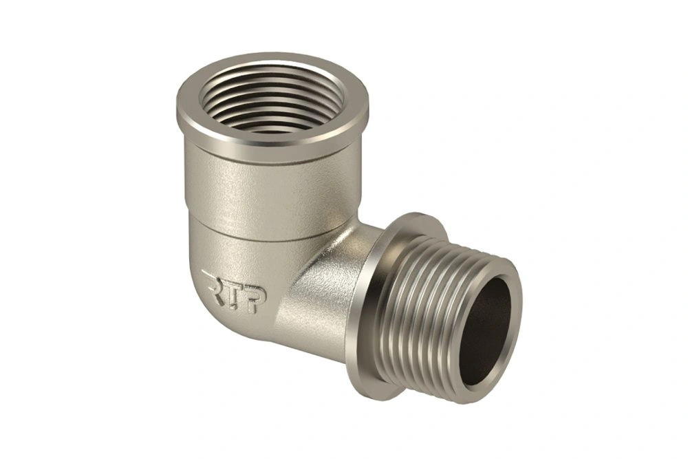 Угольник ВР-НР    3/4х3/4 (никель) RTP