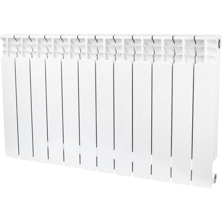 Радиатор биметаллический Space 500/90 12 секций боковое подключение STOUT