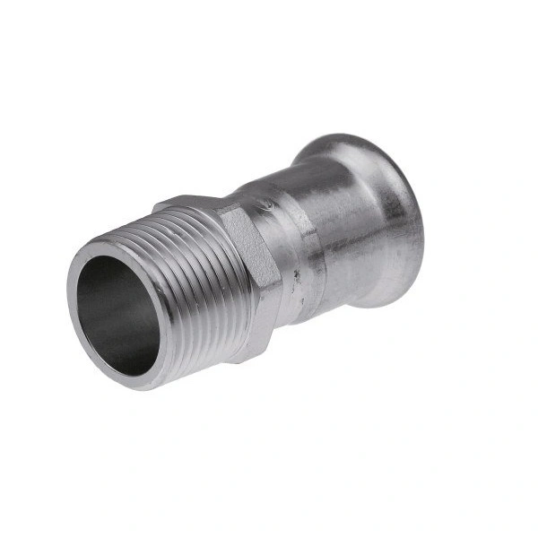 Соединитель Inox press 35хR1" НР нерж. KAN-Therm