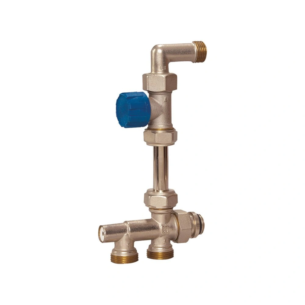 Набор для нижнего подключ. DN 15 3/4" (евроконус) однотрубный Rossweiner / Simplex