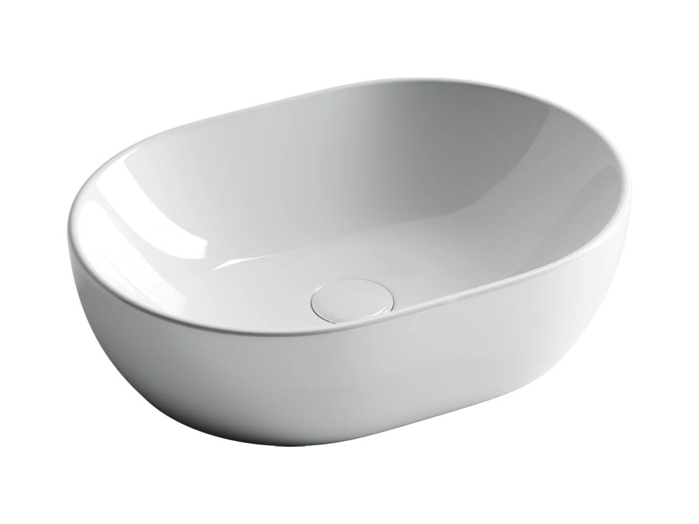 Раковина накладная Элемент (Element) 480x350x140мм (CN6019) Ceramicanova