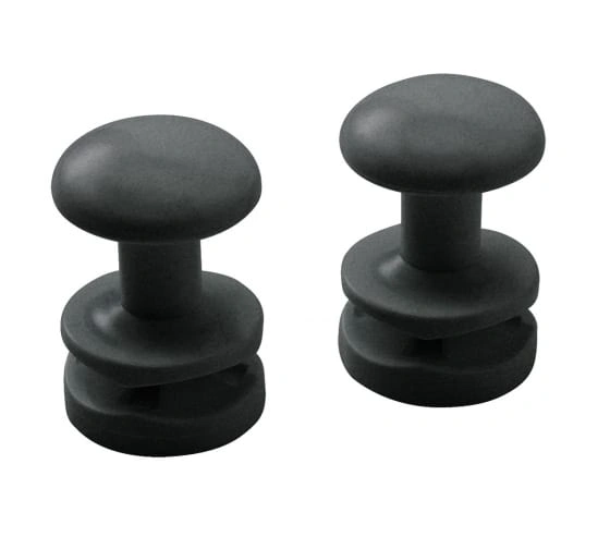 Держатель для полотенец круглый для 2012, Антрацит (2 шт.), Atlantic