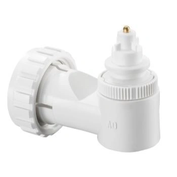 Адаптер угловой  клеммный белый (Oventrop)