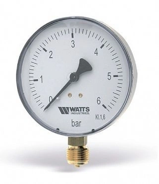 Манометр F+R201 100/04 (1/2", 0-4 бар) (MHR), Watts