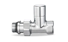 Клапан ручной радиаторный 1/2 прямой хром Varmega