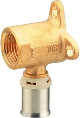 Водорозетка настенная 16-1/2"ВР,XS короткая, латунь alpex-duo Frankische