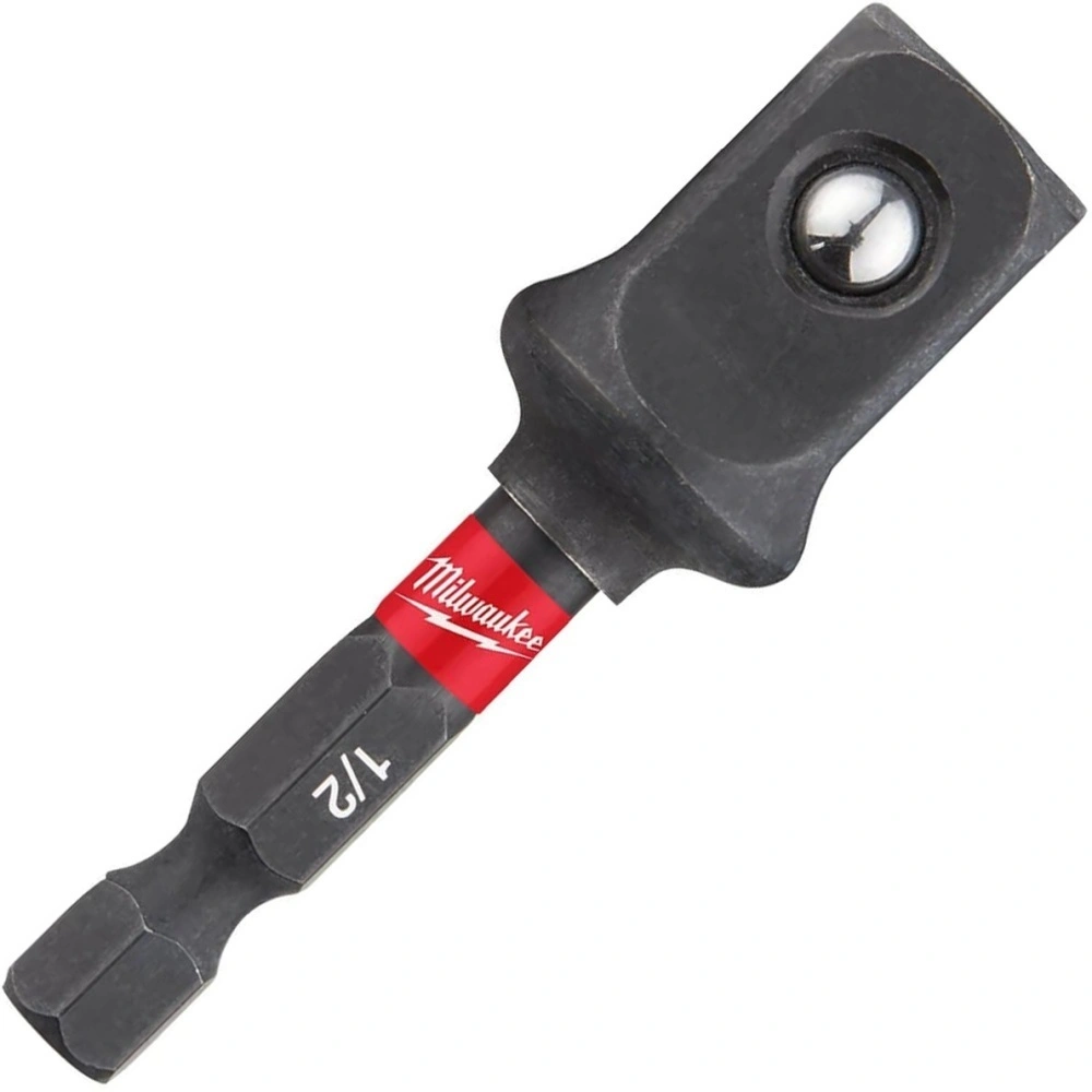 Переходник SHOCKWAVE с 1/4" HEX на 1/2", Milwaukee