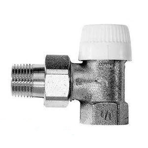 Термоклапан со вставкой типа UBG DN15 1/2 " угловой PN10, Kvs 1.9 (крем.) Honeywell