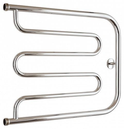Полотенцесушитель Тандем 500х650, G 1" нерж. ст., полировка Стилье