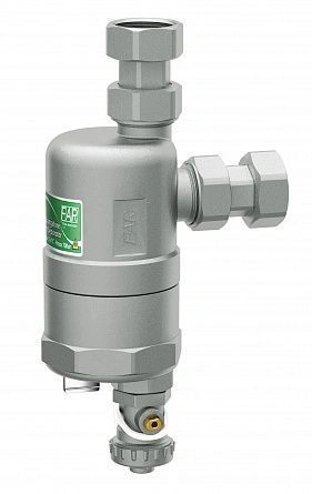 Грязеуловитель COMPACTFAR с магн., 3/4" накидн. гайки  FAR