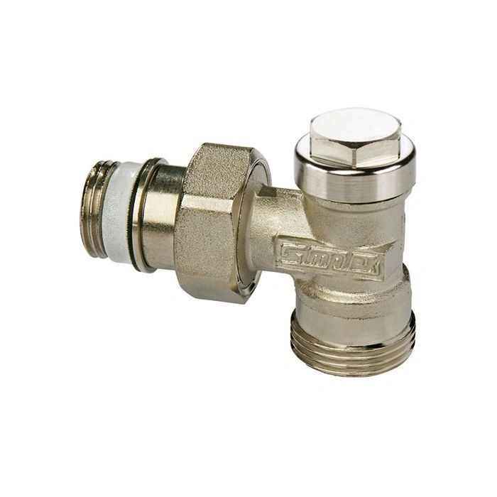 Вентиль запорный тип AG/N 1/2х3/4 (евроконус) угловой Simplex