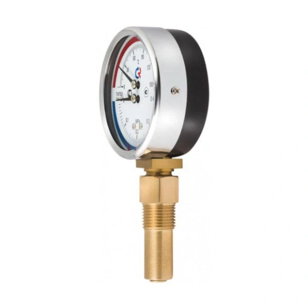 Термоманометр ТМТБ 31 Р.2. (0...120) G 1/2'' (0... 0,6 МПа) 2,5 L=64 мм