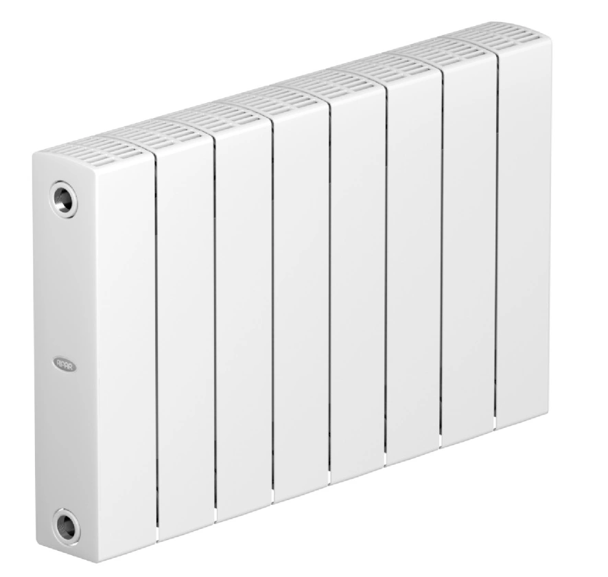 Радиатор биметаллический SUPReMO 350/90 мм 8 секций боковое подключение Rifar