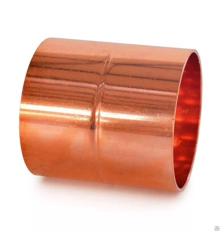 Муфта медная 1/4" (d=8) 