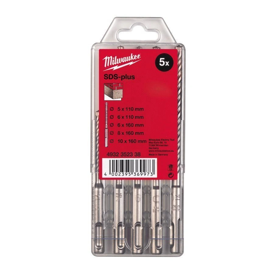 Набор SDS-PLUS Буры / Долота, Milwaukee