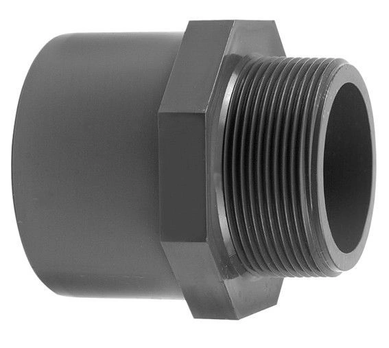 Ниппель переходной PN16 (25/32х1/2") - PVC-U (Италия)