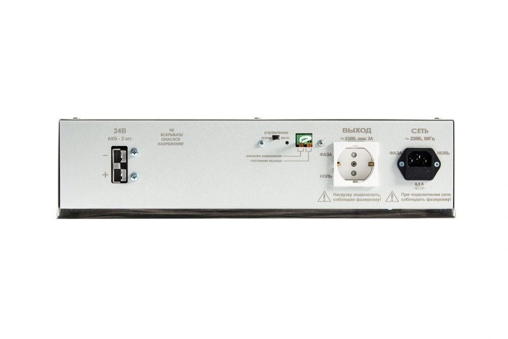 Источник бесперебойного питания 220В, 600 ВА,  TEPLOCOM-600