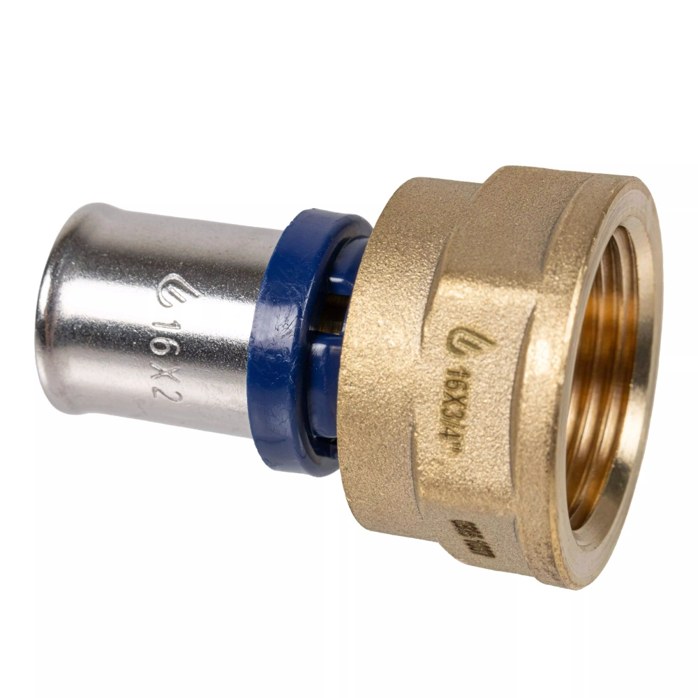 Муфта 26х3/4 ВР латунь MLC Plus, пресс USYSTEMS