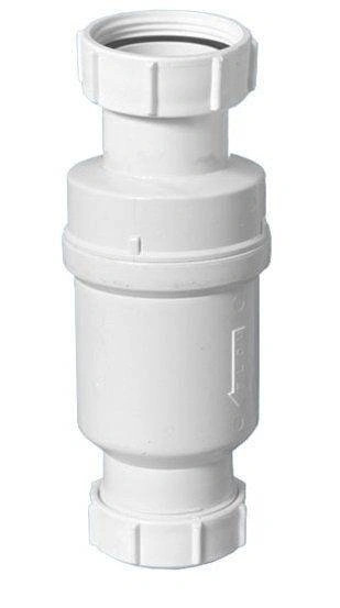 Сифон "сухой", накидная гайка 11/4", вых компрессионный Ду32мм McAlpine