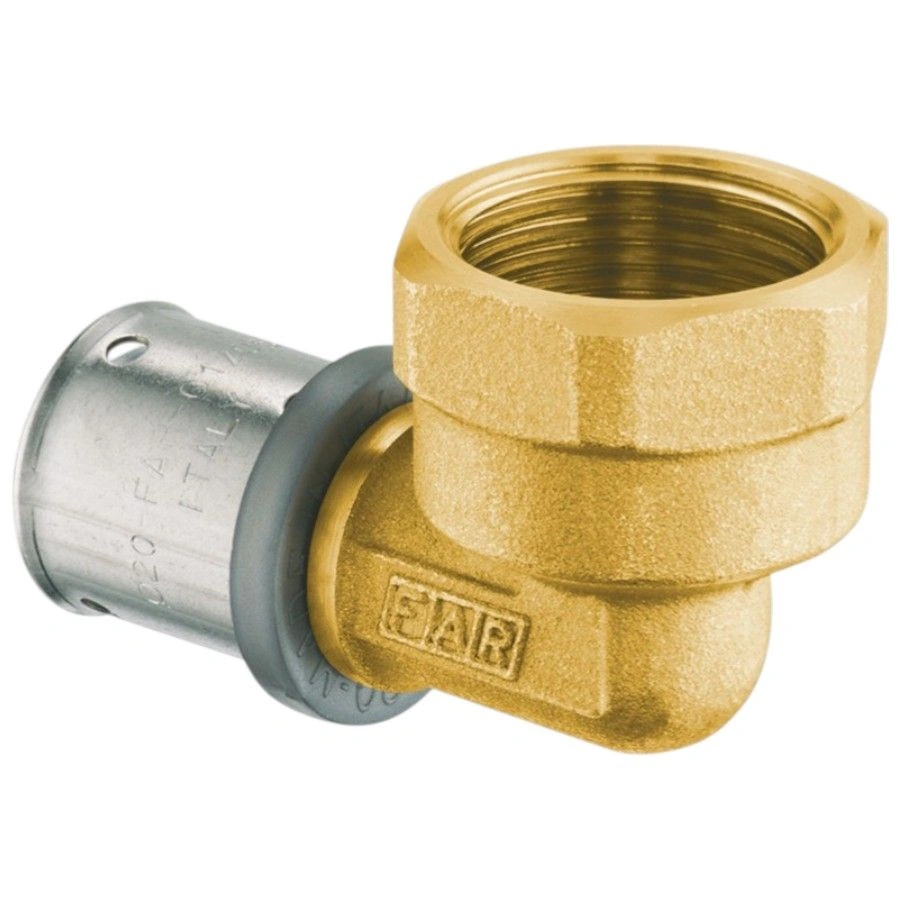 Угол 26х3/4 ВР латунь, пресс FAR