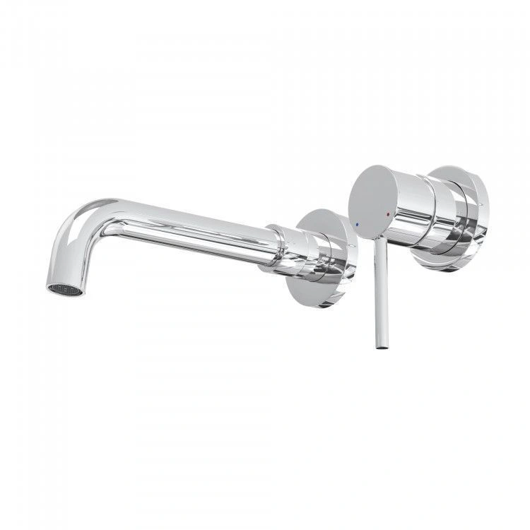 Смеситель для раковины скрытого монтажа VENTAS R раздельный, хром глянцевый, BERGES