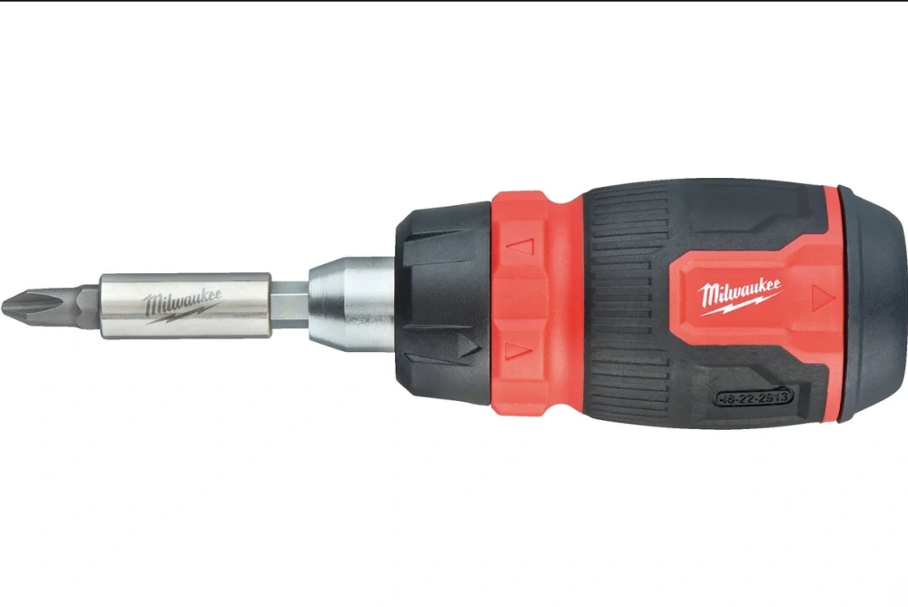 Отвертка универсальная с трещоткой 8 в 1,Milwaukee