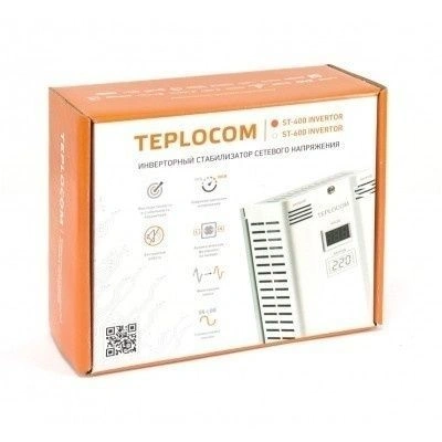 Стабилизатор фазоинверторный ST-400 INVERTOR, 400 ВА TEPLOCOM