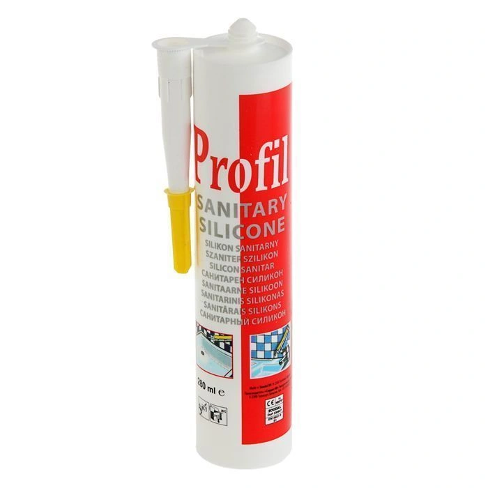 Герметик Profil Силикон Санитарный б/ц 270 мл.