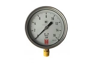 Напоромер НМ100Р (0..16кПа) кл.т.1,5 штуцер М20*1,5  (РАСПРОДАЖА)
