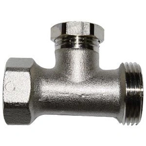 Клапан запорный прямой 1/2"х3/4" ВН, без хвостовика (701311) SR Rubinetterie