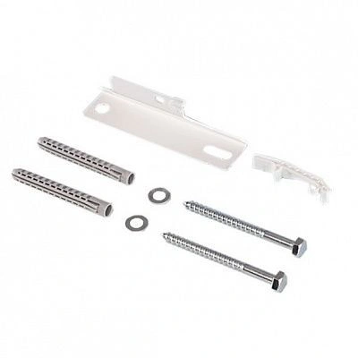 Кронштейн настенный короткий ZB0282 (расстояние от стены- 30мм) RAL 9016