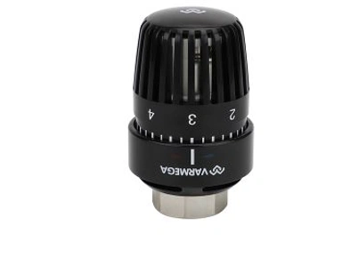 Головка термостатическая M30x1.5 черная Varmega