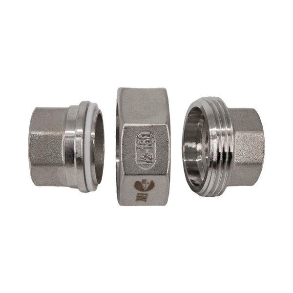 Американка ВВ 1/2" PN16  нерж. сталь AISI316