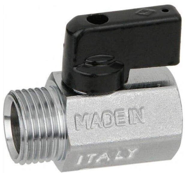 Кран шаровой мини НР-ВР 1/2" Bugatti