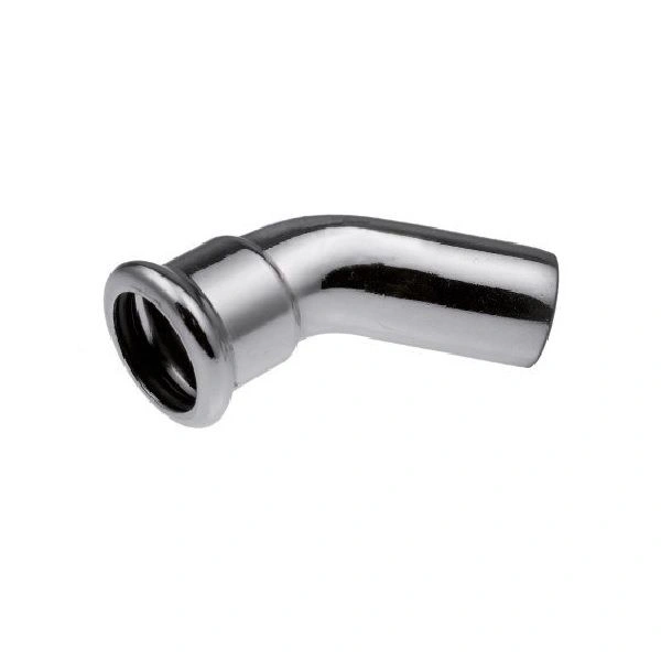 Отвод ниппельный 35*35 45 гр. KAN-Therm Steel