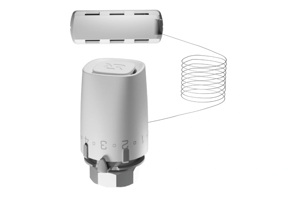 Элемент термостатический TR 9006 Ultra с выносным датчиком температуры L=2м и присоединением М30х1,5, Ридан 