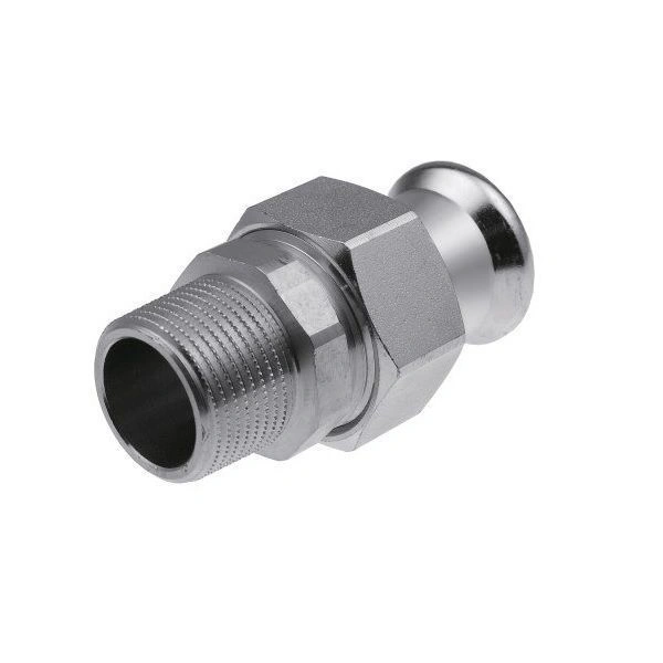 Соединитель разъемный 15*R1/2 НР press KAN-Therm Steel