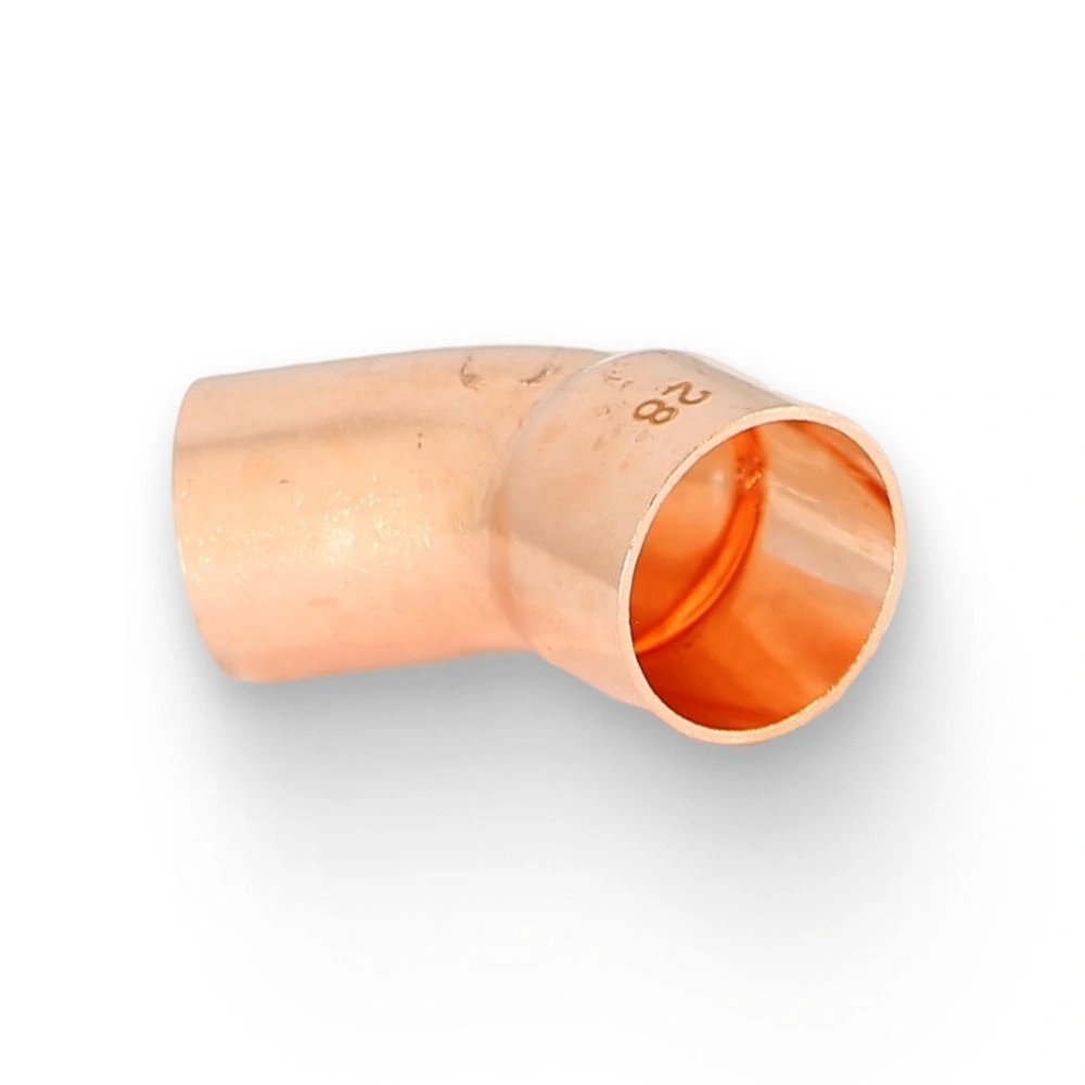 Угол однорастр 45° 28 Н/В медь пайка JINTIAN