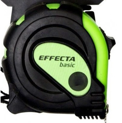 Рулетка 3м х 19мм, с магнитом, "Effecta" Basic КРЕПЕЖ
