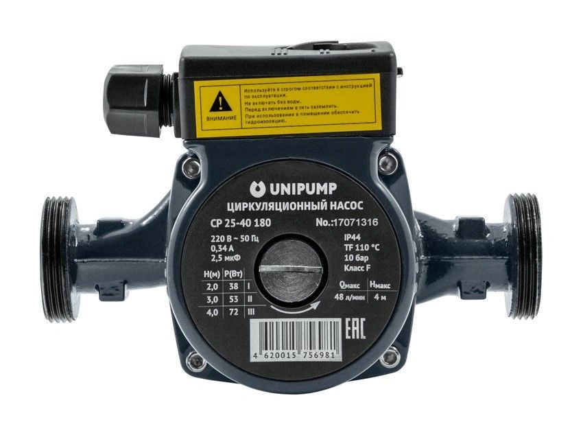 Насос циркуляционный CP 25-40 180, UNIPUMP