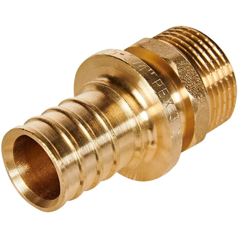 Муфта переходная 25-3/4 НР латунь Rommer