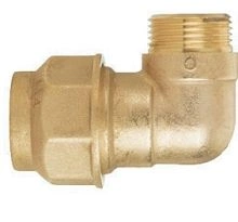 Угол латунь 25х3/4 НР для ПНД FIV