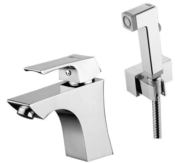 Смеситель для умывальника и биде UNIT, хром, LEMARK