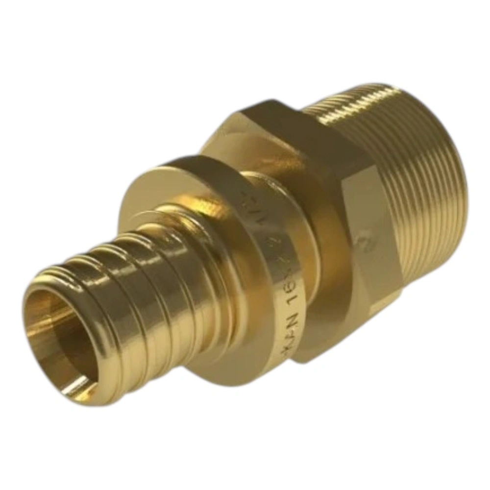Соединитель 16 G1/2" НР латунный UltraLine KAN-therm