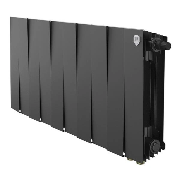 Радиатор биметаллический PianoForte Noir Sable VDR80 300/100  10 секций Royal Thermo