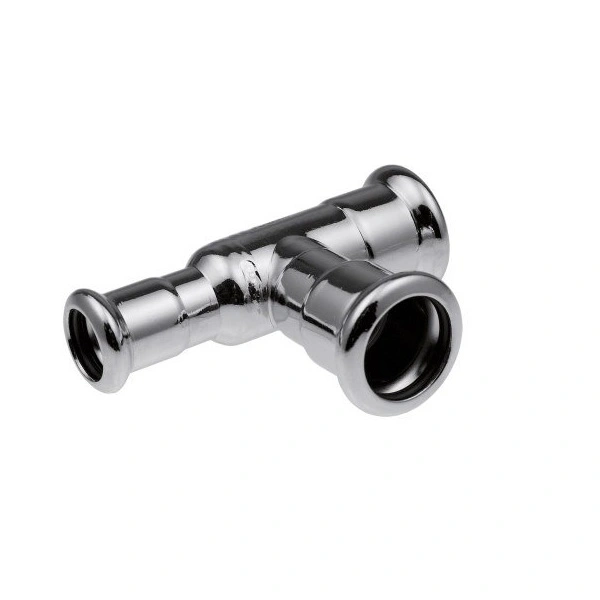 Тройник 22*22*15 C1415 press KAN-Therm Steel