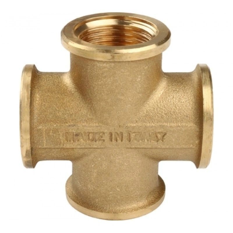 Крестовина ВВ 3/4" (латунь) Tiemme
