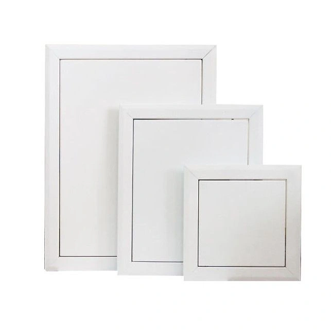 Дверца ревизионная RD 600х600 Z B белая, пласт. с замком HACO